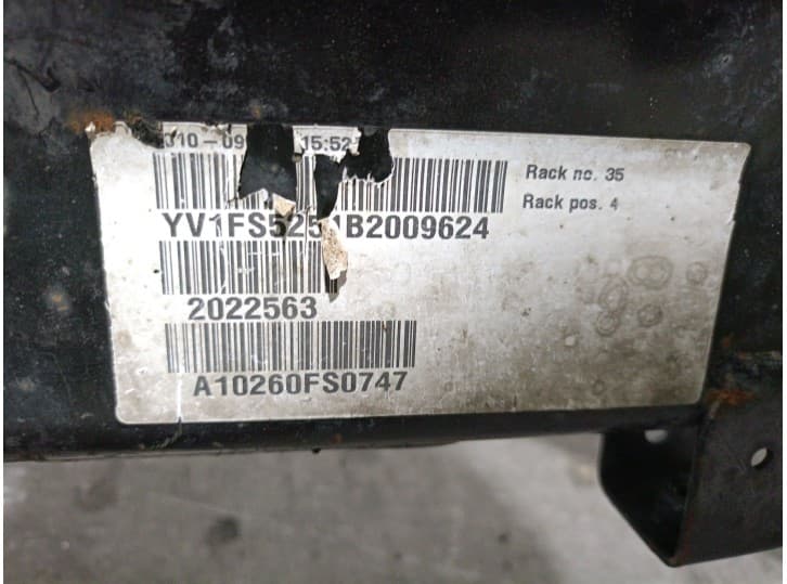 Recambio de puente delantero para volvo s60 ii (134) d3 referencia OEM IAM 2022563 6