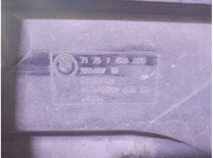 Recambio de cubrecarter para bmw 1 (f40) 118 i referencia OEM IAM 71757436655 71757436655 3