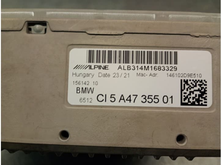 Recambio de sistema navegacion gps para bmw 1 (f40) 118 i referencia OEM IAM 5A47355 4