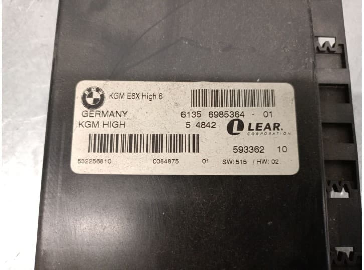Recambio de modulo confort para bmw 5 (e60) 530 d referencia OEM IAM 61356985364 4