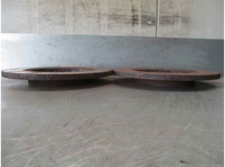 Recambio de disco freno trasero para jaguar x-type i (x400) 2.2 d referencia OEM IAM 6434 3