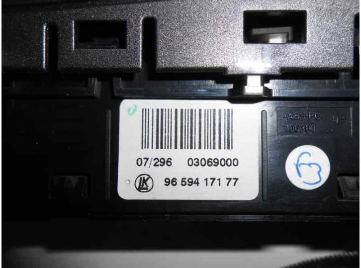 Recambio de warning para peugeot 308 i (4a_, 4c_) 1.6 hdi referencia OEM IAM 9659417177 3