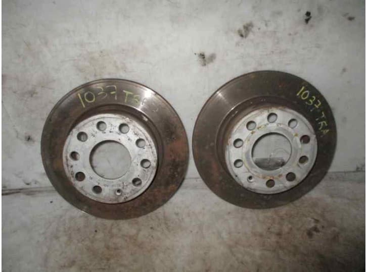 Recambio de disco freno trasero para volkswagen golf vi (5k1) 1.6 tdi referencia OEM IAM