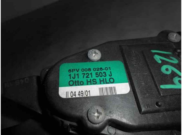 Recambio de potenciometro pedal para seat leon (1m1) 1.8 20v referencia OEM IAM 1J1721503 3