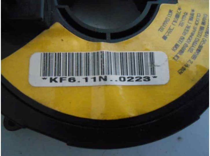 Recambio de anillo airbag para kia shuma ii (fb) 1.6 referencia OEM IAM  KF611N0223 3