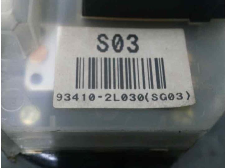 Recambio de mando luces para hyundai i30 (fd) 1.6 crdi referencia OEM IAM 934102L030 3