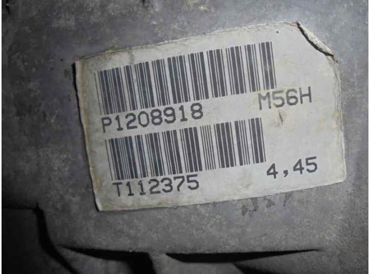 Recambio de caja cambios para volvo v70 i (875, 876) 2.0 referencia OEM IAM P1208918  4.45 8