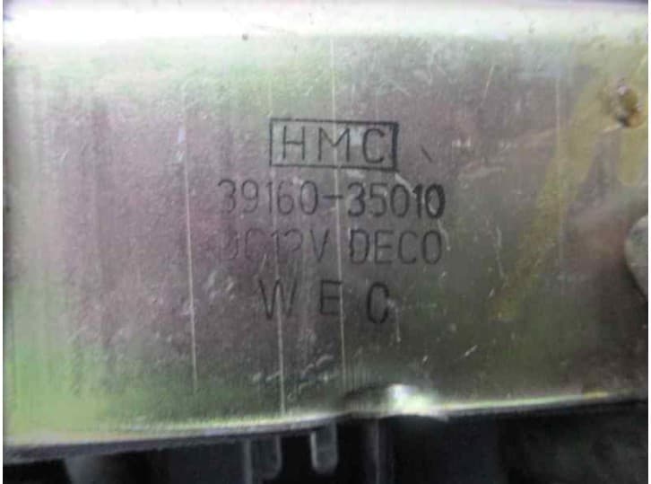 Recambio de rele para kia joice (mte1p) 2.0 referencia OEM IAM 3916035010 4