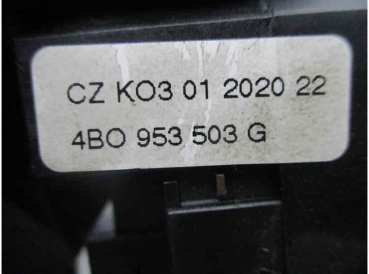 Recambio de mando luces para volkswagen bora i (1j2) 2.3 v5 referencia OEM IAM 8L0953513G 4