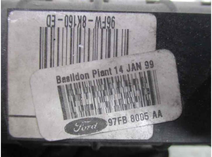 Recambio de radiador agua para ford fiesta iv (ja_, jb_) 1.8 d referencia OEM IAM 97FB8005AA 3