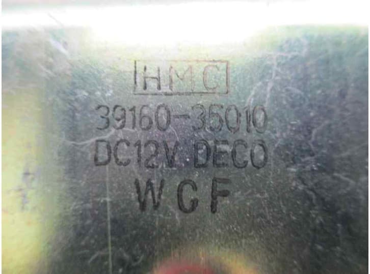 Recambio de rele para kia joice (mte1p) 2.0 referencia OEM IAM 3916035010 3