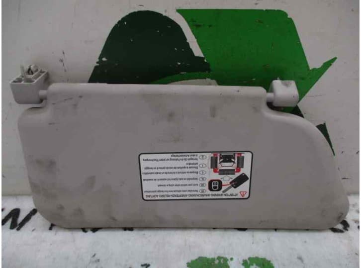 Recambio de parasol derecho para peugeot 1007 (km_) 1.4 hdi referencia OEM IAM