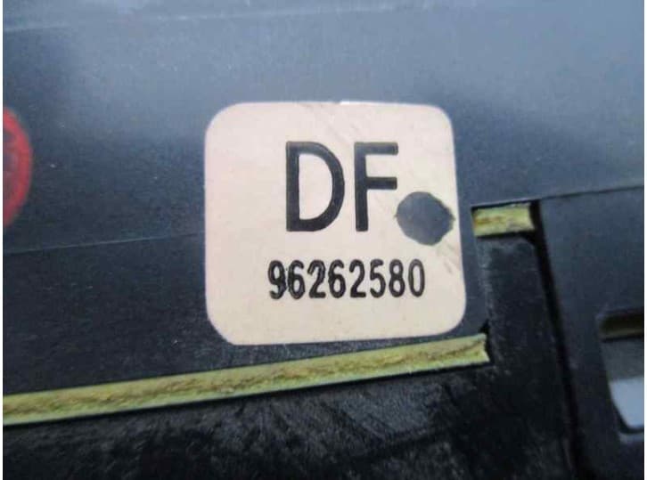 Recambio de reloj para daewoo tacuma (u100) 1.6 referencia OEM IAM 96262580 3