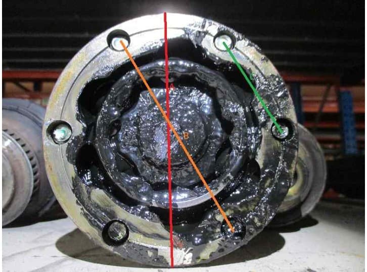 Recambio de transmision delantera derecha para audi a3 (8l1) 1.6 referencia OEM IAM 4