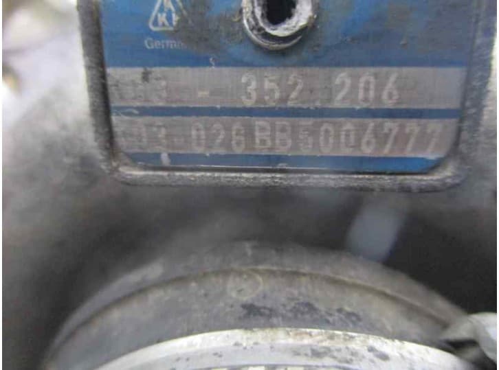 Recambio de turbocompresor para citroën xsara (n1) 1.9 td referencia OEM IAM  K03-352206 6