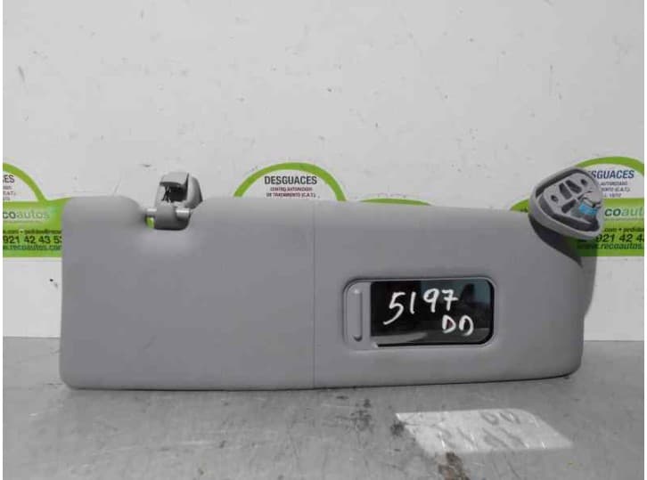 Recambio de parasol derecho para bmw 1 (e87) 120 d referencia OEM IAM 51167252506
