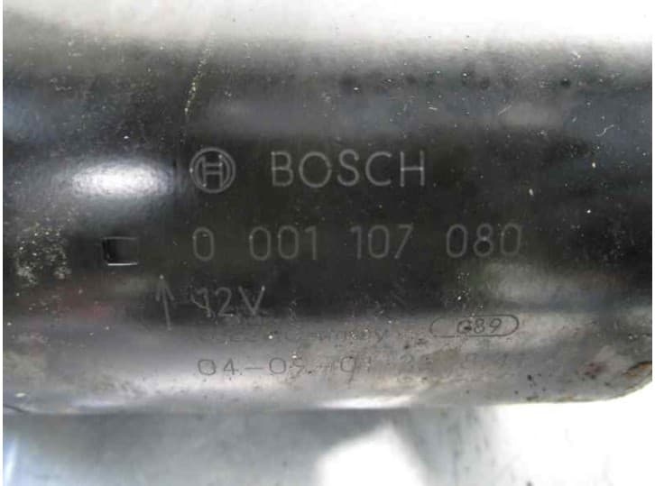 Recambio de motor arranque para mg mg zs 120 referencia OEM IAM  0001107080 BOSCH 5