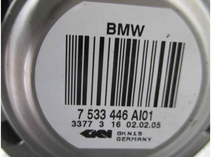 Recambio de transmision trasera derecha para bmw 1 (e87) 120 d referencia OEM IAM 7533446 6