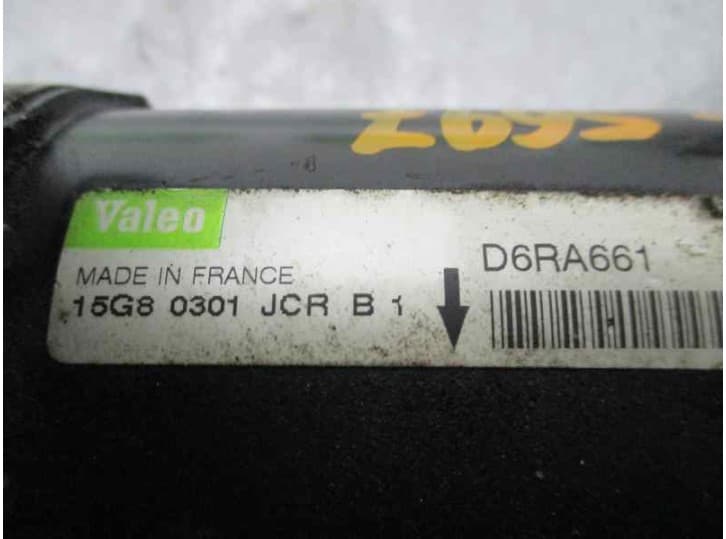 Recambio de motor arranque para peugeot 406 (8b) 2.0 turbo referencia OEM IAM D6RA661 6