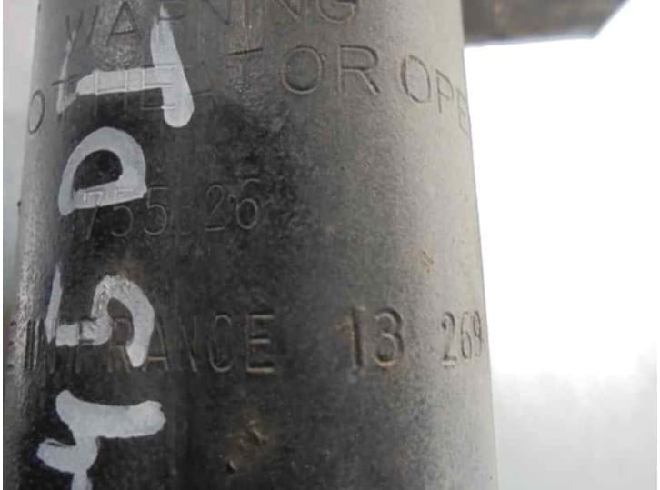 Recambio de amortiguador delantero izquierdo para volvo c30 (533) t5 referencia OEM IAM 2