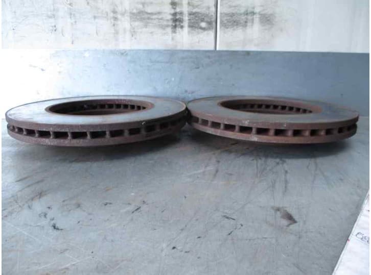 Recambio de disco freno delantero para nissan x-trail i (t30) 2.0 referencia OEM IAM 3