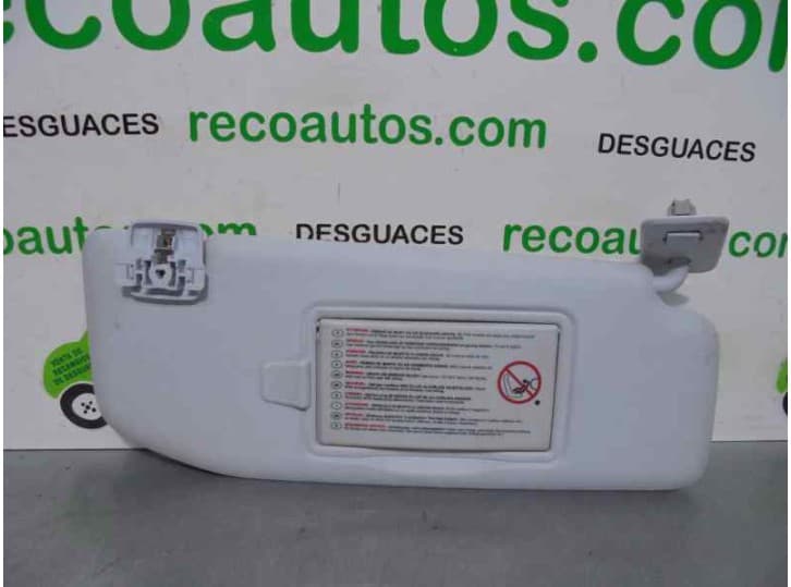 Recambio de parasol derecho para peugeot 208 i (ca_, cc_) 1.4 hdi referencia OEM IAM