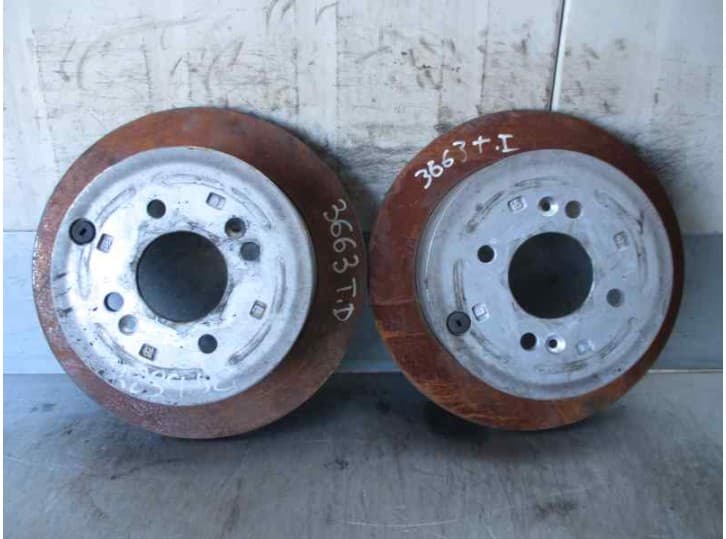 Recambio de disco freno trasero para hyundai getz (tb) 1.5 crdi referencia OEM IAM 2