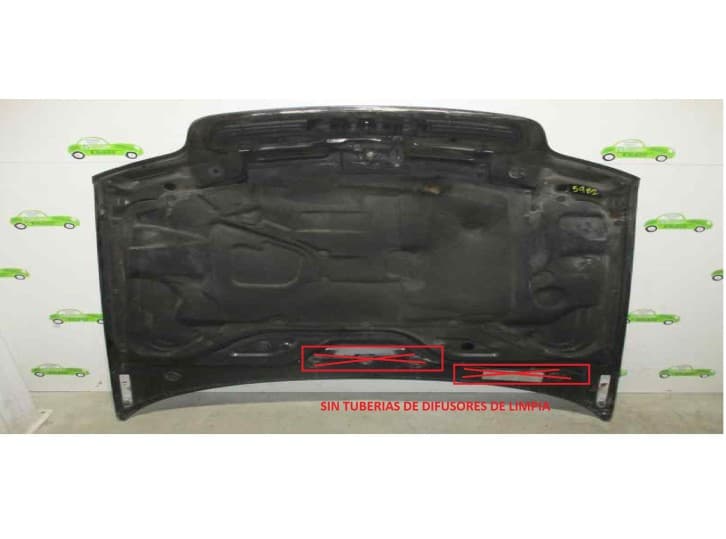 Recambio de capot para audi a6 c4 (4a2) 2.5 tdi referencia OEM IAM  NEGRO 4