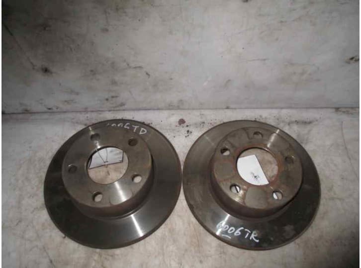 Recambio de disco freno trasero para skoda superb i (3u4) 1.9 tdi referencia OEM IAM 2