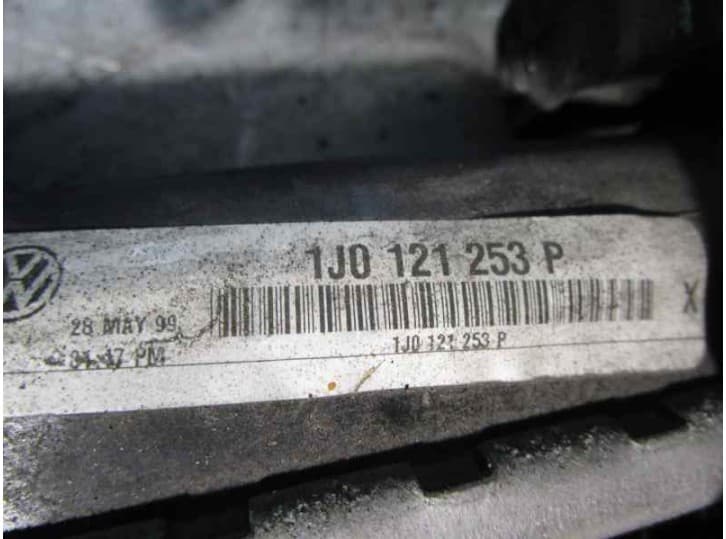 Recambio de radiador agua para volkswagen bora i (1j2) 1.6 referencia OEM IAM 1J0121253P 3