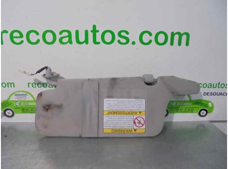 Recambio de parasol derecho para subaru outback (be, bh) 2.5 awd (bh9) referencia OEM IAM 2
