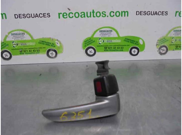 Recambio de maneta interior trasera derecha para mazda 3 (bk) 1.6 (bk14) referencia OEM IAM