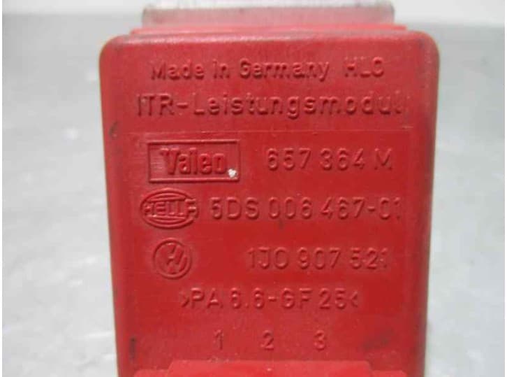 Recambio de resistencia calefaccion para audi a3 (8l1) 1.8 t referencia OEM IAM 1J0907521 3