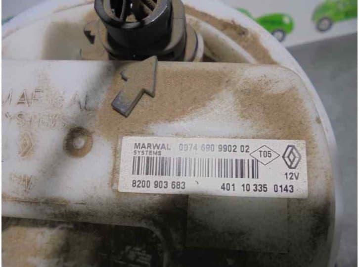 Recambio de aforador para dacia sandero 1.2 16v referencia OEM IAM 8200903683 4