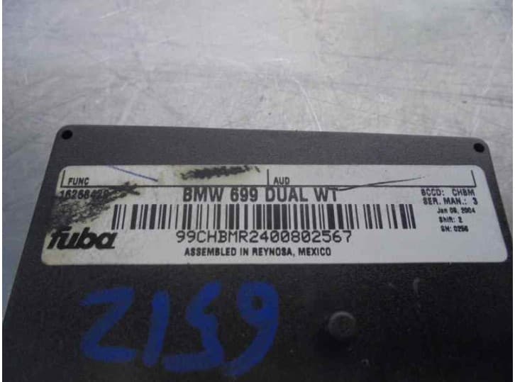Recambio de antena para bmw 3 coupé (e46) 320 cd referencia OEM IAM 1626842 3