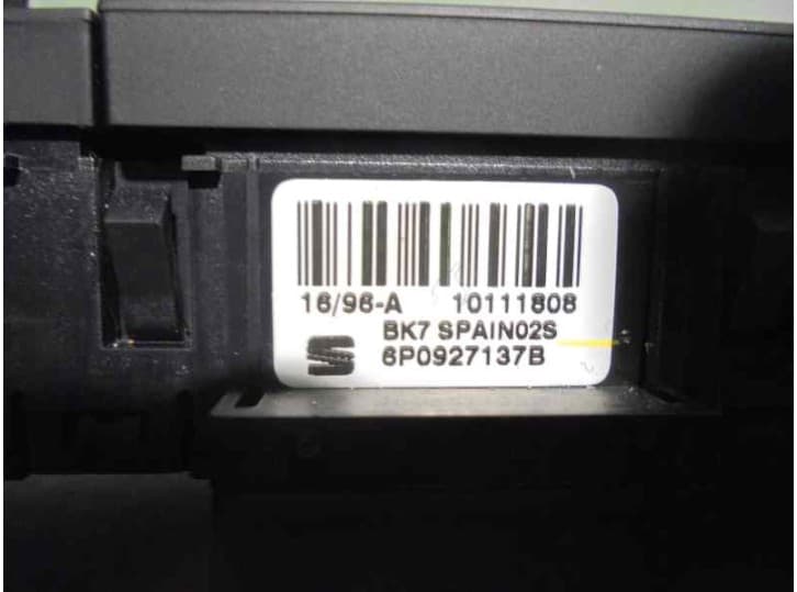 Recambio de mandos salpicadero para seat ibiza iv (6p1, 6p5) 1.2 tsi referencia OEM IAM 3