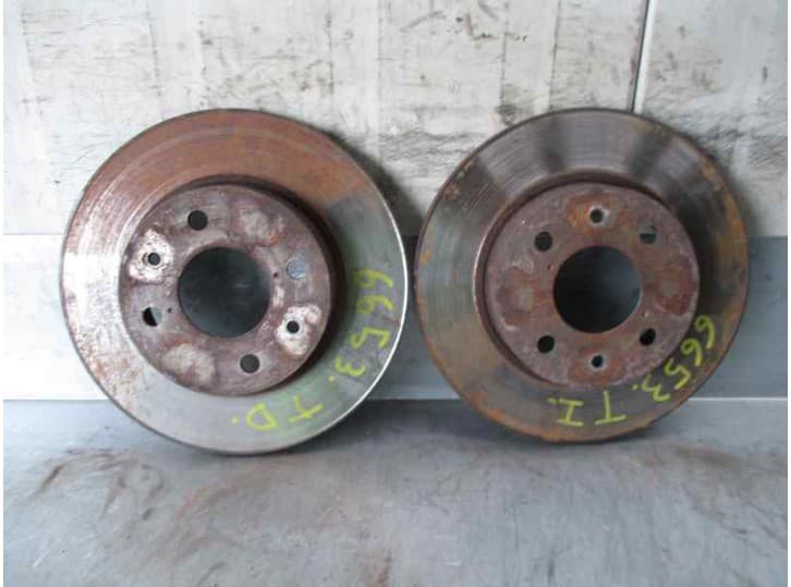 Recambio de disco freno trasero para lancia dedra (835_) 2.0 i.e. (835al) referencia OEM IAM 2