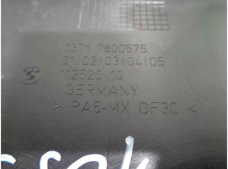 Recambio de tapa motor para bmw 5 gran turismo (f07) 530 d referencia OEM IAM 13717800575 3