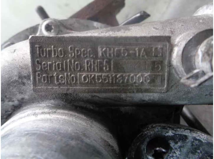 Recambio de turbocompresor para kia carnival i (up, fl) 2.9 tdi referencia OEM IAM KHE51A 3