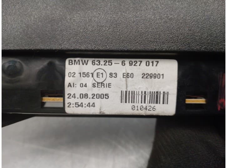 Recambio de luz central de freno para bmw 5 (e60) 530 d referencia OEM IAM 6927017 4