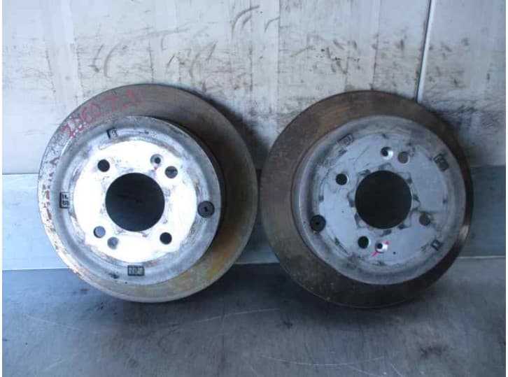 Recambio de disco freno trasero para hyundai getz (tb) 1.5 crdi referencia OEM IAM 2