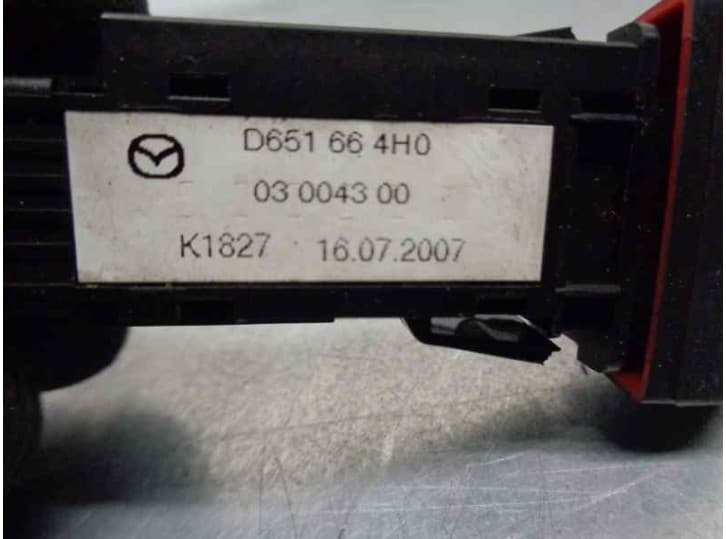 Recambio de warning para mazda 2 (de_, dh_) 1.5 (de5fs) referencia OEM IAM D651664H0 3