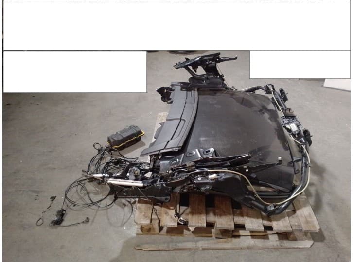 Recambio de capota para peugeot 307 cc (3b) 2.0 16v referencia OEM IAM 8301AP 8301AP 3