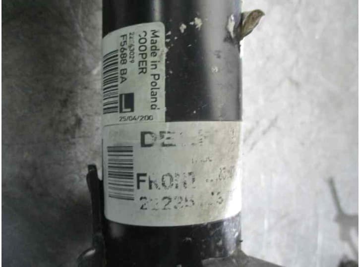 Recambio de amortiguador delantero izquierdo para mini mini (r56) one referencia OEM IAM 2