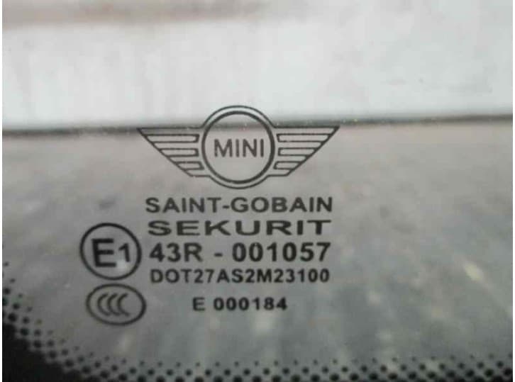 Recambio de luna trasera izquierda para mini mini (r56) one referencia OEM IAM 3