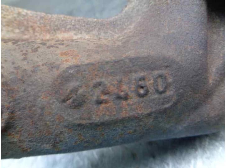 Recambio de colector escape para citroën xsara (n1) 1.9 d referencia OEM IAM 2480 2