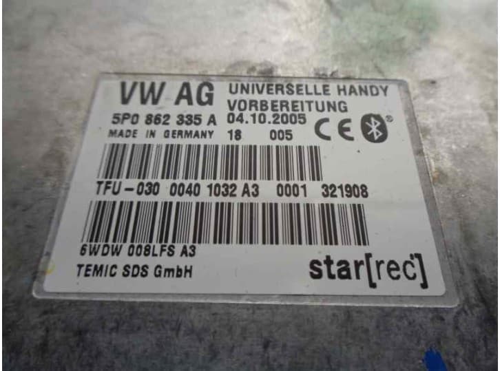 Recambio de modulo electronico para seat leon (1p1) 1.9 tdi referencia OEM IAM 5P0862335A 4