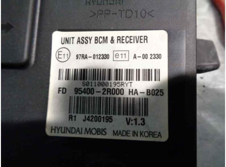 Recambio de modulo electronico para hyundai i30 (fd) 1.4 referencia OEM IAM 954002R000 4