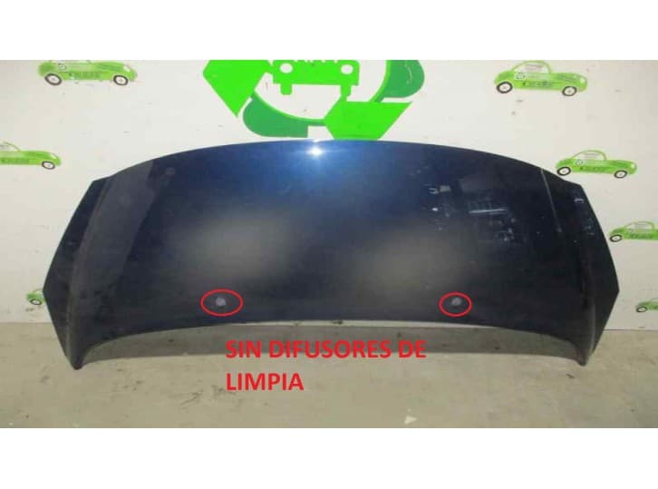 Recambio de capot para peugeot 207/207+ (wa_, wc_) 1.6 hdi referencia OEM IAM 7901N2 AZUL