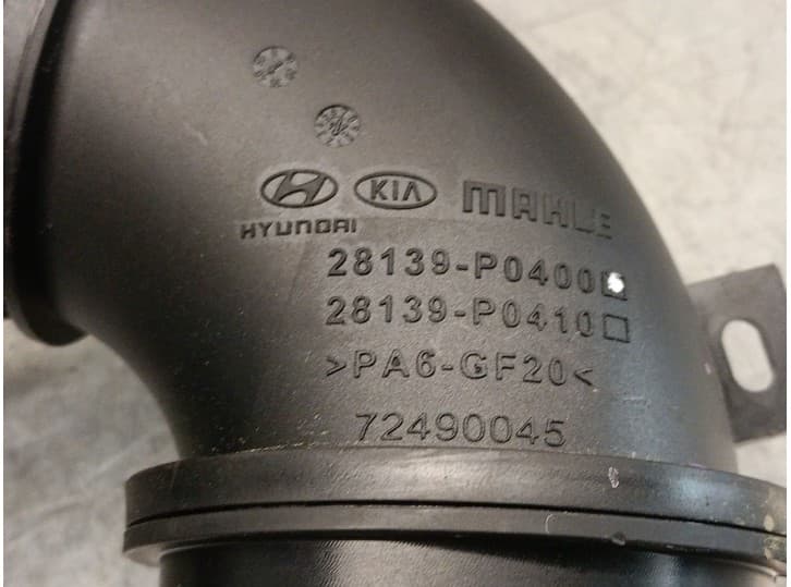 Recambio de tubo para hyundai tucson hybrid referencia OEM IAM 28130P0400 6